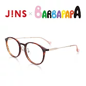 JINS 泡泡先生聯名鏡框-小波士頓框(ALRF19S149)木紋棕