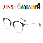 JINS 泡泡先生聯名鏡框-大波士頓框(ALRF19S150)條紋黑