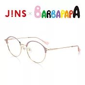 JINS 泡泡先生聯名鏡框-金屬波士頓框(ALMF19S152)粉紅
