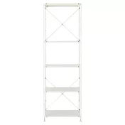 [MUJI無印良品]SUS鋼製層架組 /亮面淺灰/大/9S