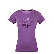 【The North Face】女 短袖T恤S紫