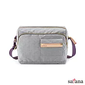 satana - Soldier 簡約斜背包 -星耀灰