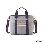 satana - Soldier 血拚趣手提斜背包 -星耀灰