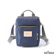 satana - Soldier 放假趣迷你斜背包 -礦青藍