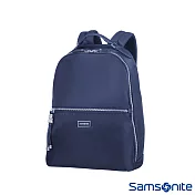 Samsonite新秀麗 Karissa Biz金屬吊飾時尚女用後背包(深藍)