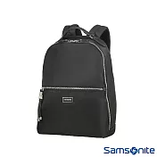 Samsonite新秀麗 Karissa Biz金屬吊飾時尚女用後背包(黑)