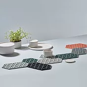 【Homely Zakka】北歐簡約風防燙隔熱墊/餐墊/杯墊 多邊3入/組(莫蘭迪藍+莫蘭迪灰+莫蘭迪棕橘)