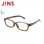 JINS 25%濾藍光無度數鏡框(AFPC14S103)棕色