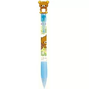 San-X 拉拉熊蜂蜜森林小熊系列自動鉛筆。懶熊（藍）
