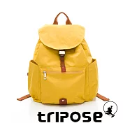 tripose MEMENTO系列微皺尼龍經典輕量後背包(大) 活力黃