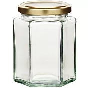 《KitchenCraft》六角旋蓋密封罐(340ml)