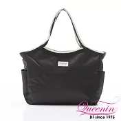 DF Queenin - 韓版百搭輕便式多用途手提包-共5色黑色