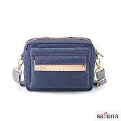 satana - Soldier 隨行斜肩包/腰包 -礦青藍