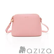 aziza ELSIE 斜背貝殼包 粉