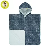 德國Lassig-嬰幼兒抗UV斗篷沙灘巾-馬賽克