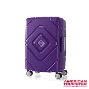 AT美國旅行者 20吋Trigard 菱格設計PP三點式扣鎖飛機輪登機箱(紫)