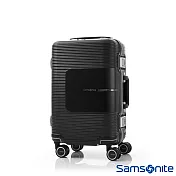 Samsonite新秀麗 20吋Tri-Tech摩登PC鋁框減震輪TSA海關鎖登機箱(霧黑)