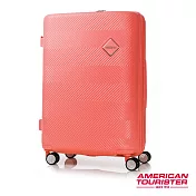 AT美國旅行者 29吋Groovista 霧面耐磨吸震PC硬殼行李箱(珊瑚橘)
