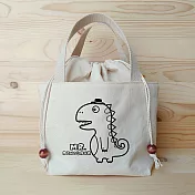 我思我作|恐龍先生 束口提袋/餐袋