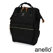 anello RE:MODEL 防潑水經典口金後背包 黑色