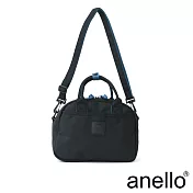 anello BLOCK 手提斜背兩用波士頓包 黑色
