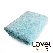 Lovel 7倍強效吸水抗菌超細纖維浴巾-共9色粉末藍