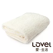 Lovel 7倍強效吸水抗菌超細纖維浴巾-共9色棉花白