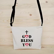 我思我作|福音_god bless you斜背包