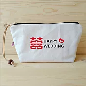 我思我作|有囍Happy Wedding 化妝包