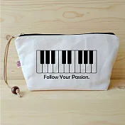 我思我作|熱愛音樂_鋼琴 化妝包