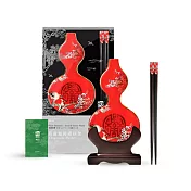 花饌四季．葫蘆醬碟筷架-喜上勁梅(冬)