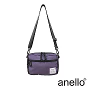 anello 休閒輕量斜背包 紫色