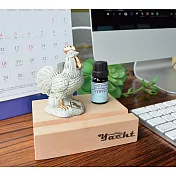 【YACHT 遊艇精品文創】12生肖原木擴香手機架(送限量檜木純露)=雞