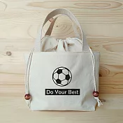 我思我作|熱愛運動_足球 束口提袋/餐袋