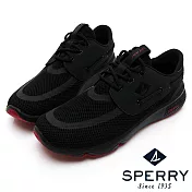 SPERRY 7SEAS 領袖風尚防潑水休閒鞋(男款)US8黑/紅