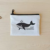 我思我作|鯨魚 扁型零錢袋