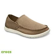 Crocs 卡駱馳 (男鞋) 聖克魯茲HC便鞋 205674-267M7褐色
