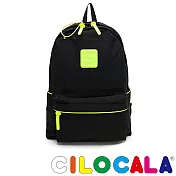 CILOCALA 限量版-亮彩尼龍防潑水NEON後背包-黃(大)