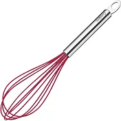 《CUISIPRO》矽膠打蛋器(紅25.4cm)