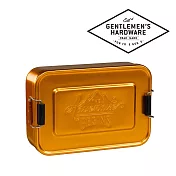 【Gentlemen’s Hardware】掀蓋式多功能點心盒/收納盒-金銅色