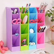 糖果色系直橫兩用整理收納盒(同色系2入1組)綠色