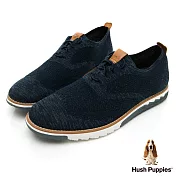 Hush Puppies Expert 針織綁帶男休閒鞋US8.5深藍色