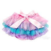Cutie Bella雪紡蝴蝶結蓬蓬褲裙Rainbow