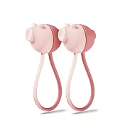 【LeadTrend】動物收線球_粉紅豬／2個一入