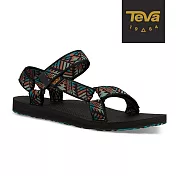 TEVA 女 Original Universal Canyon 經典緹花織帶涼鞋-US5GC100美國大峽谷款 圖騰湖水藍