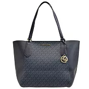 MICHAEL KORS 防刮拼接大托特包-深藍（現貨+預購）深藍