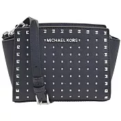 MICHAEL KORS 防刮鉚釘蝙蝠包-深藍（現貨+預購）深藍