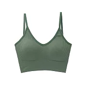 【Secret Lover】3D立體露背大U型無鋼圈內衣胸罩(多色)SLMX43綠色