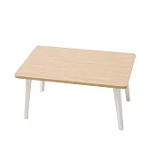 Peachy Life 輕日系長方折疊桌/茶几桌/咖啡桌/餐桌-60x40cm(4色可選)楓木色