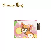 Sunny Bag - 柯基犬椪椪零錢包_日日春椪椪款